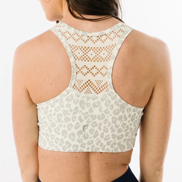 Zyia Ivory Leopard Bomber Bra Size XXXL - Picture 5 of 5